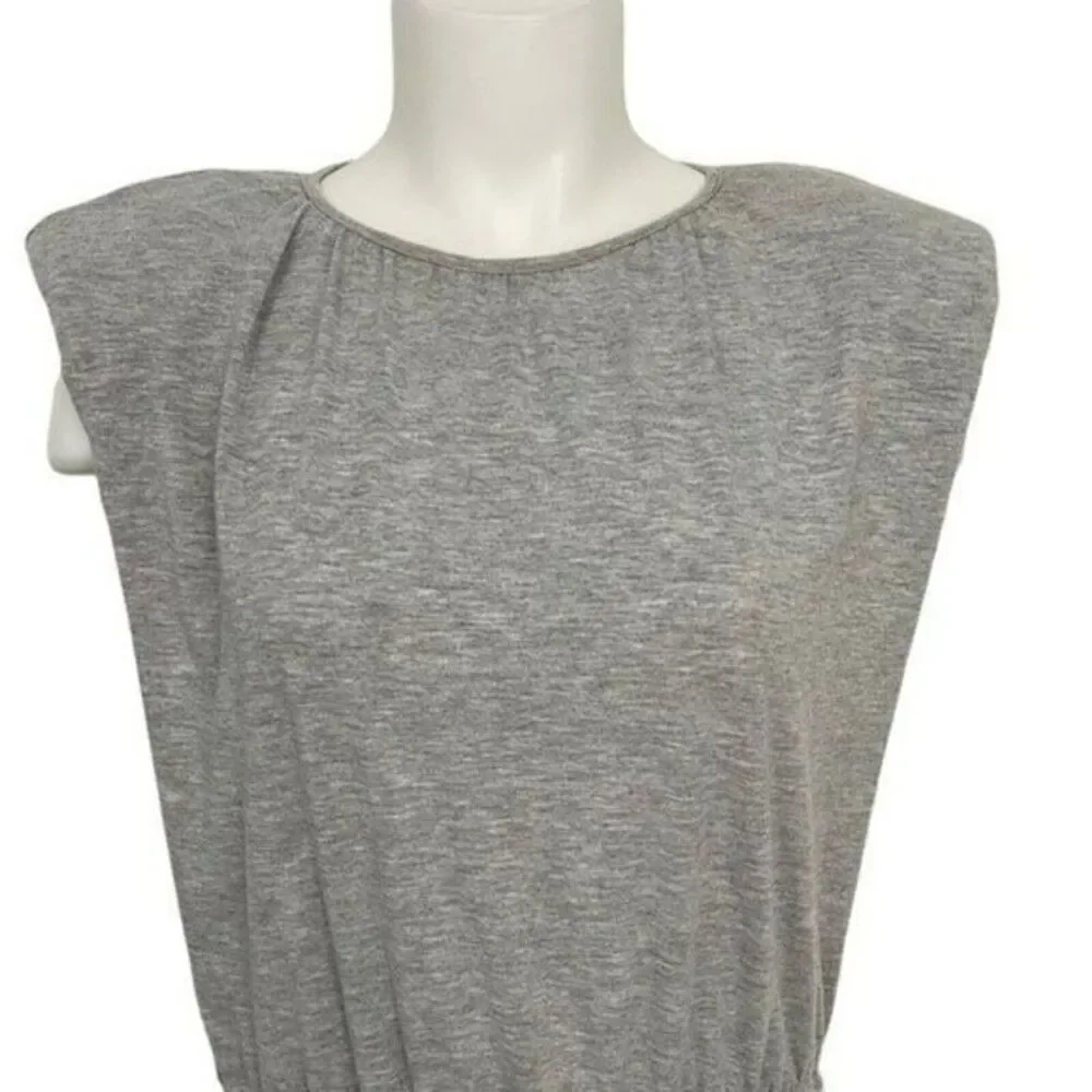 Wayf Luisa Gray Jersey MIDI Dress size 8 NWT